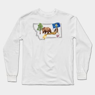 Montana Mermaid Long Sleeve T-Shirt